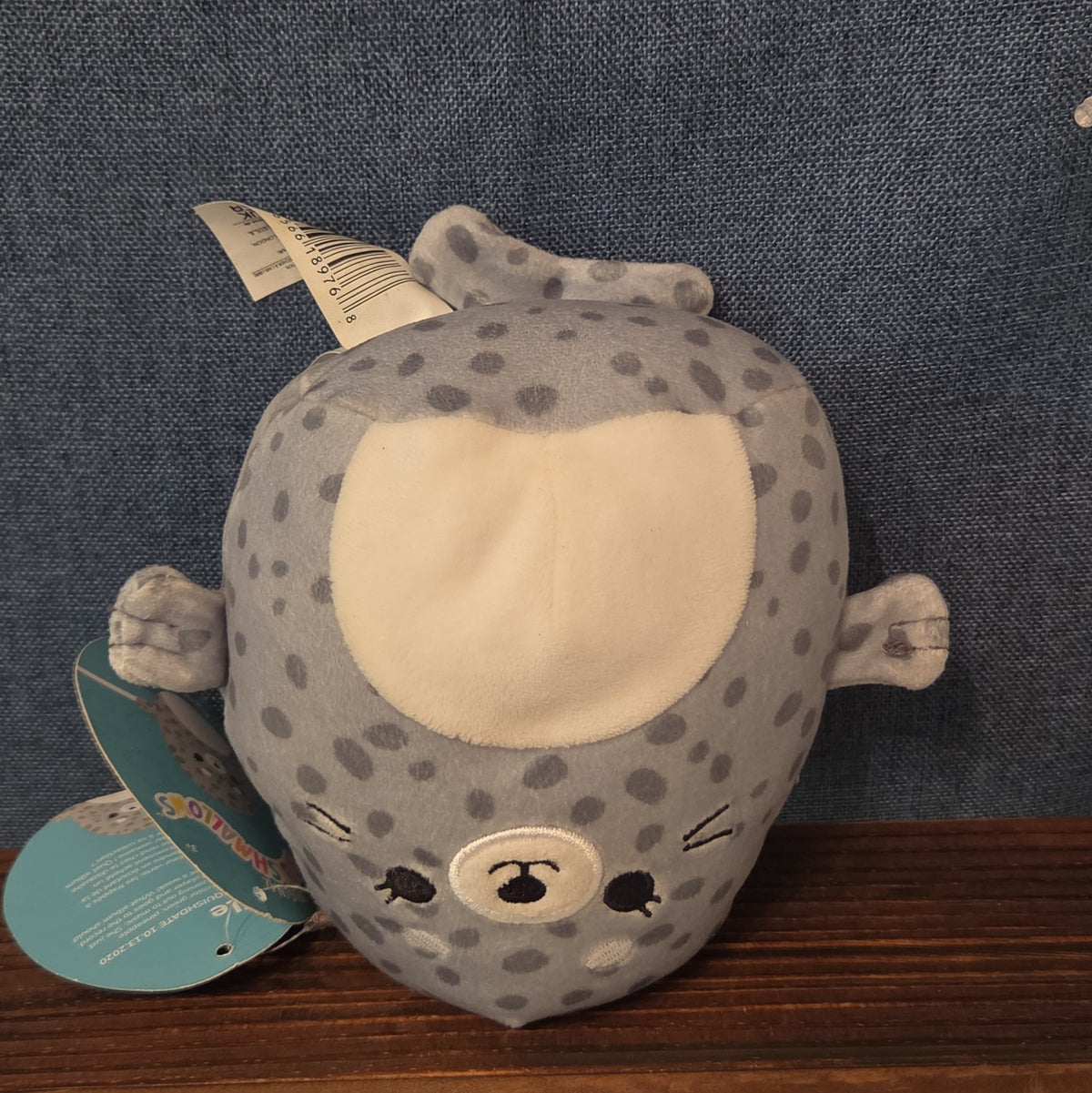 Squishmallows Odile Seal 11" Spotted Plush Kawaii NWT KellyToy