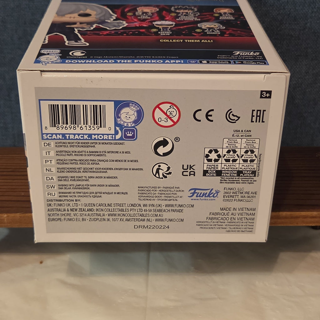 Funko Pop Animation Jujutsu Kaisen Mahito #1115 Vinyl Figure with Protector