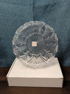 Fifth Avenue Crystal Portico 2 Pc Cracker Condiment Serving Set Lead Crystal NOB