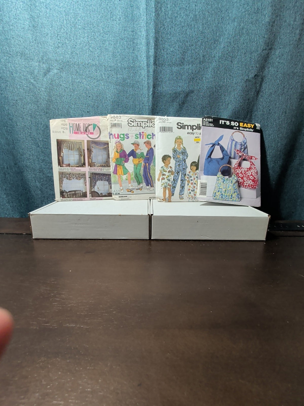 4 Sewing Patterns | Kids PJs & Retro Sweatsuits | Tote Bags | Window Valance