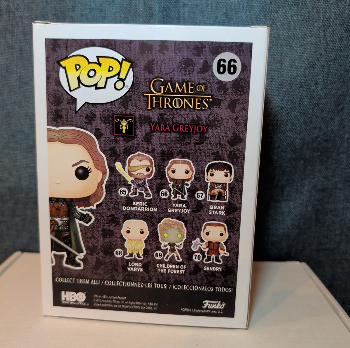 Funko Pop Game of Thrones Yara Greyjoy 66 Vaulted Vinyl Figure Case New NIB