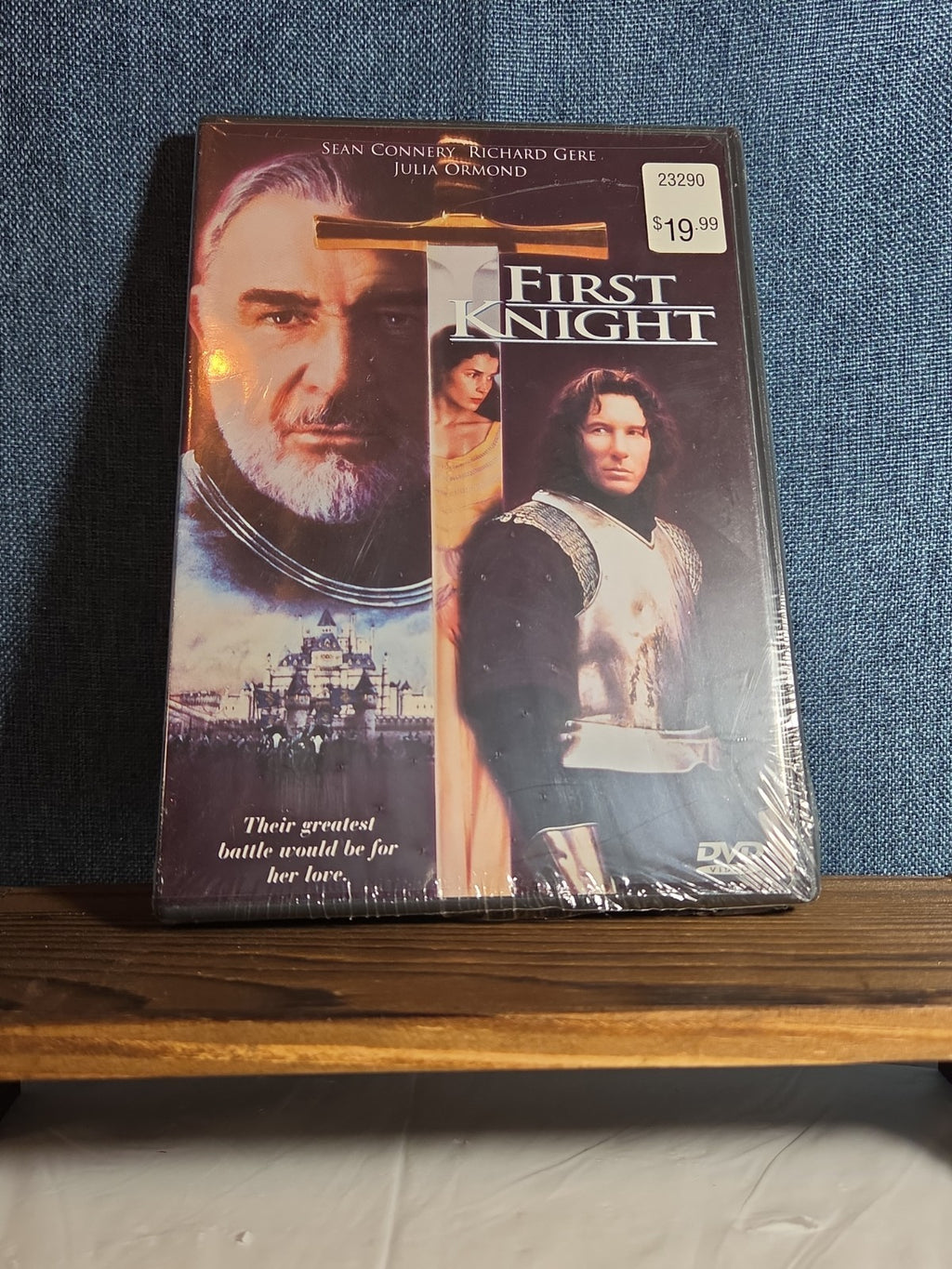 First Knight (DVD, 1995) Sean Connery, Julia Ormond, Richard Gere WS/FS NEW