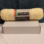 Vintage Wintuk Yarn 100% Orlon Acrylic Fisherman Cream 4-Ply Worsted Weight NOS