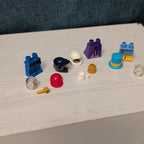 LEGO Minifigure Parts | Accessories GOLDFISH HEAD Hand Top Hat | Helmet Unique!