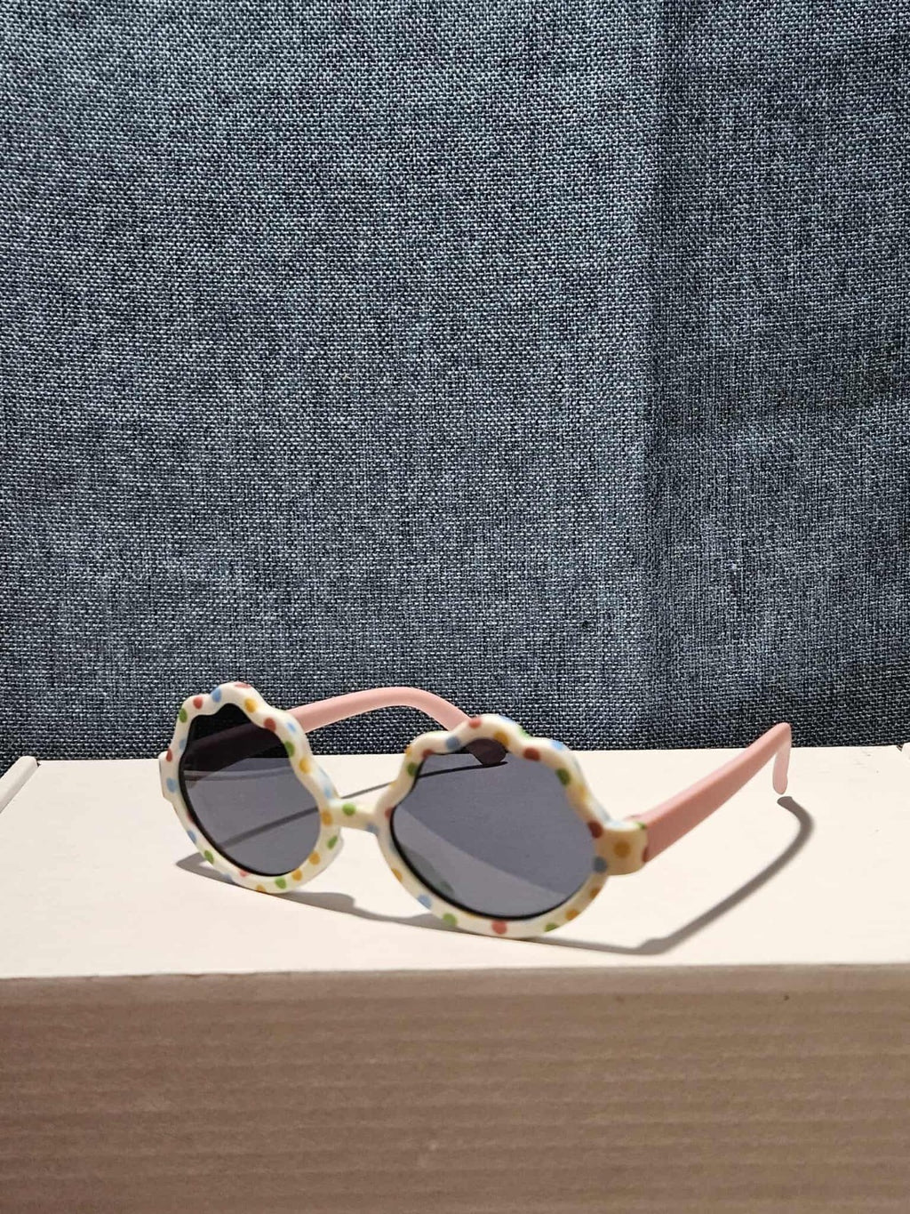 Fynn & Riley Toddler Girls Sunglasses Flower Polka Dot 100% UV Protection NEW