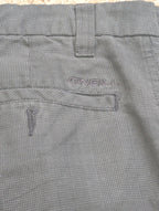 O'Neill Hybrid Boardshorts Men's Size 34 Gray Plaid Swim Trunks Walker Shorts