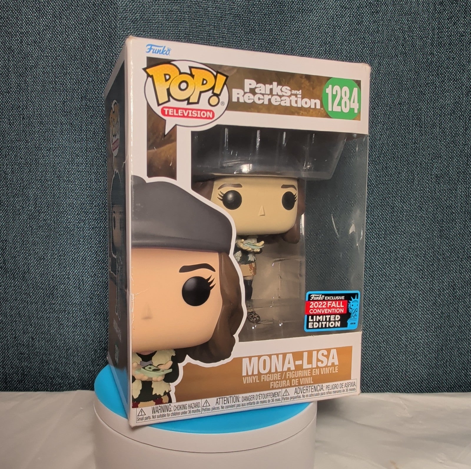 Funko Pop Parks & Rec Mona-Lisa #1284 NYCC 2022 Exclusive in Box with Protector