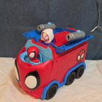 Spidey & His Amazing Friends Web Spinning Hauler Transforming Vehicle 3 In 1