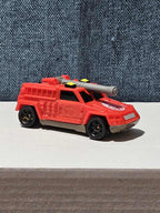 1997 McDonald's Hot Wheels FIRE TRUCK #5 Red Rescue Vehicle 90s Vintage Loose