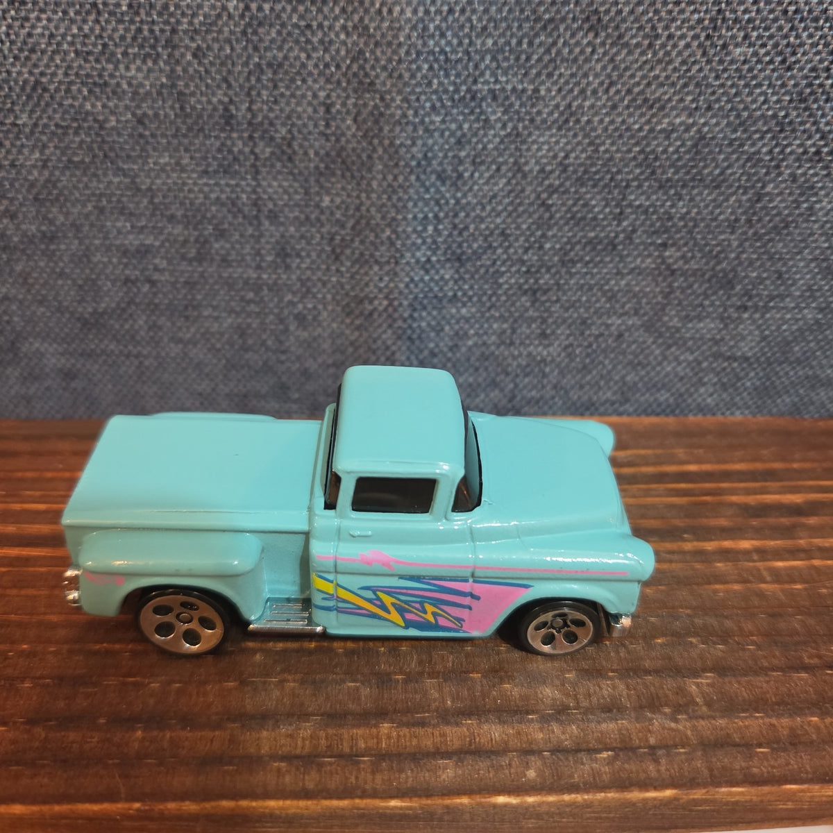 Hot Wheels Flashsider 1956 Chevy Teal Diecast 90s