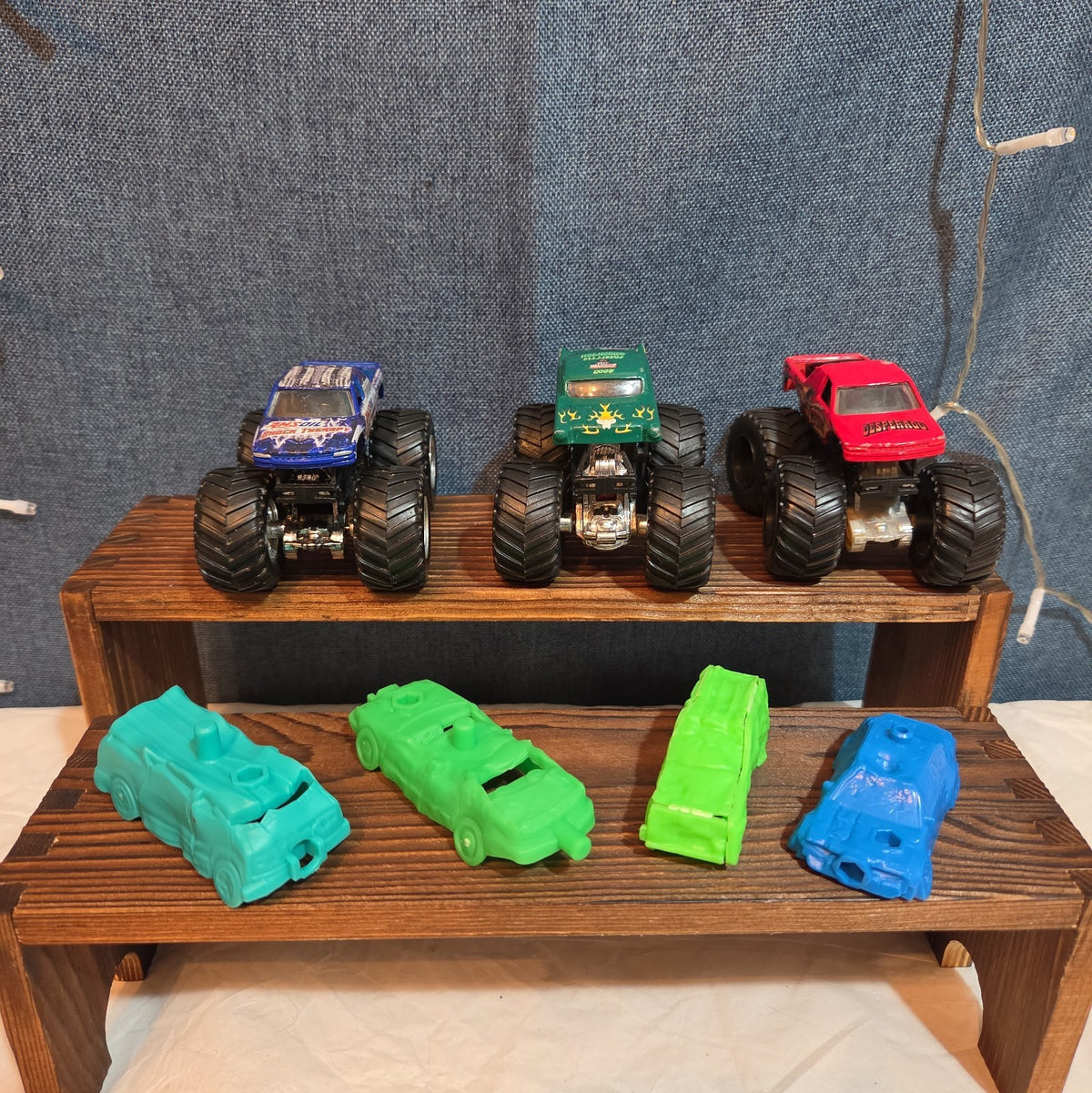 Hot Wheels Monster Jam Sudden Impact King Krunch Desperado Lot 3 Diecast Y2K