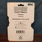Inc 3D Dinosaur Erasers Set 5-Pack Latex-Free Kids