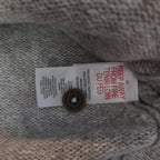 Hatley Girls Reindeer Knit Dress Size 10 Holiday Winter Sparkly Grey
