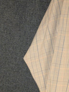 Van Heusen Wrinkle Free Broadcloth Dress Shirt Men's 16 (34/35) Light Blue Plaid