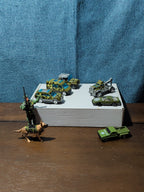 8 Pc. Soldier Action Figure & K9 Dog | Army Vehicles| Military Toy Strike Team
