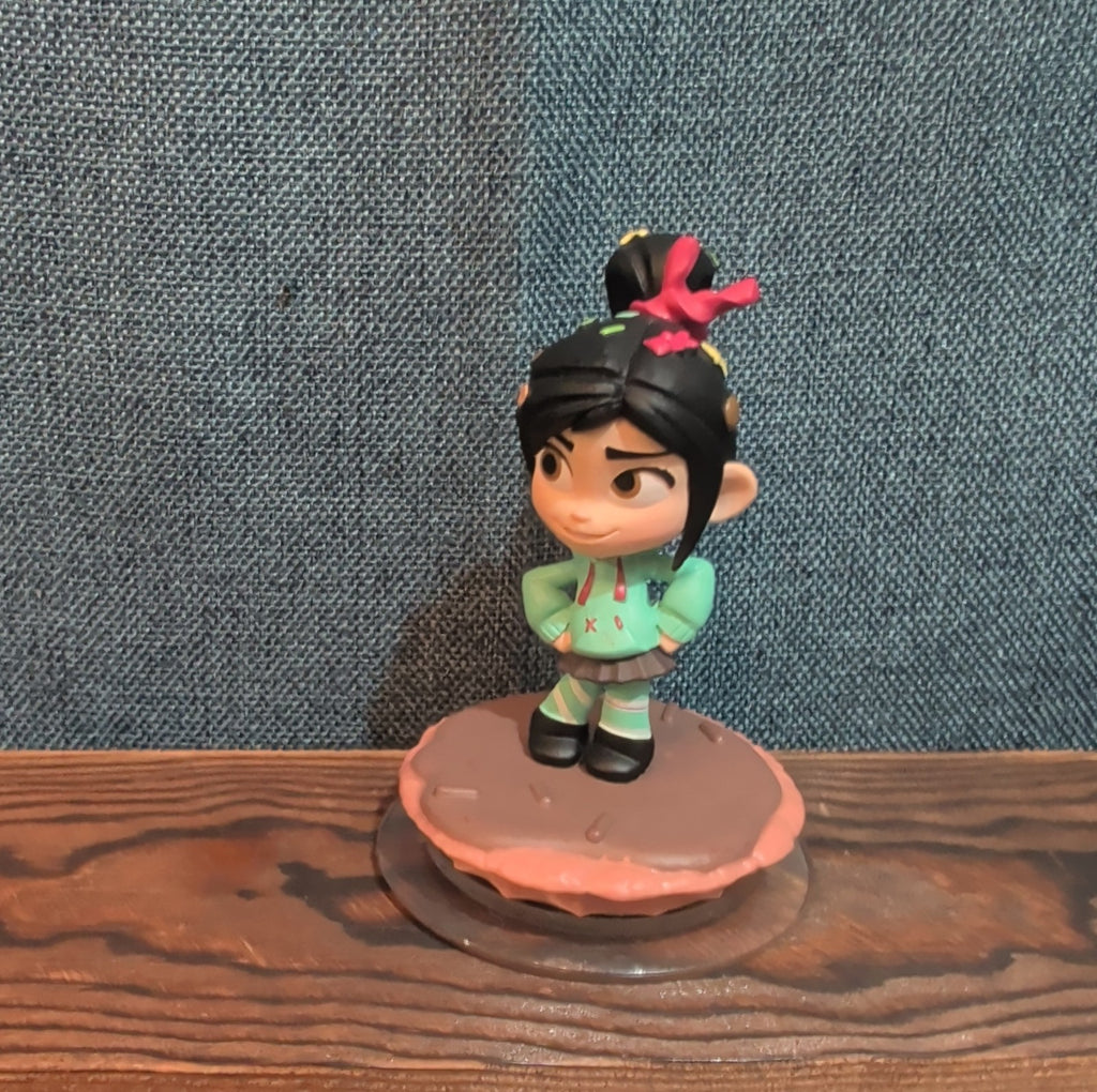 Disney Infinity Wreck It Ralph Vanellope 2 Figure Lot PVC Loose