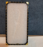 Boutique Samsung Galaxy Queen Crown Gold Square Case Shockproof