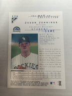 2000 Topps Gallery - Students of the Game Jason Jennings #136