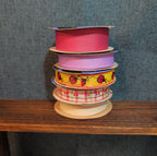 Offray Ribbon Lot 5 Ladybug Cherry Solid Spring Craft Destash