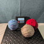 Assorted Yarn Lot 10oz Mixed Red Blue Variegated Grey Partial Skeins Knitting