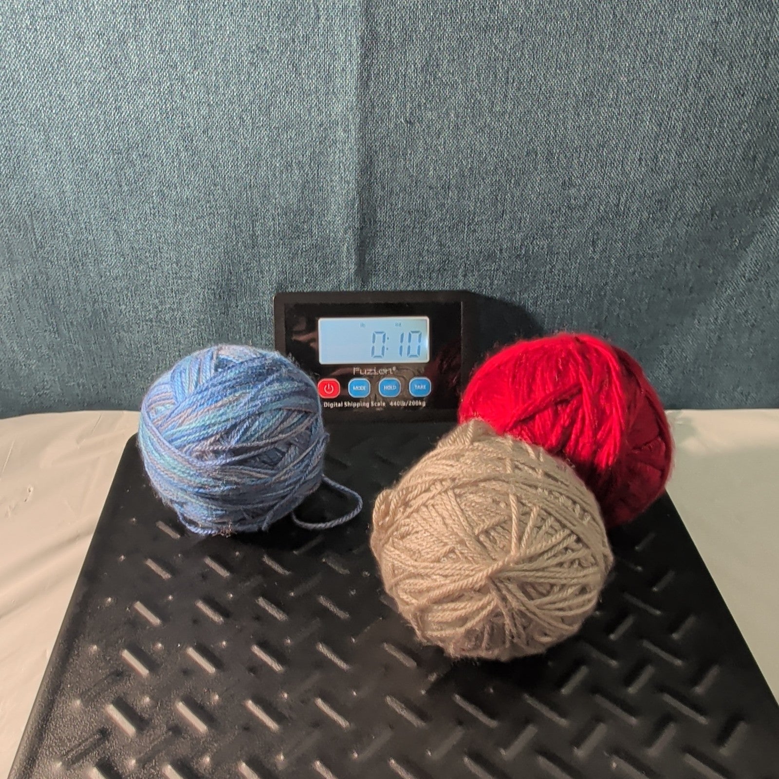 Assorted Yarn Lot 10oz Mixed Red Blue Variegated Grey Partial Skeins Knitting