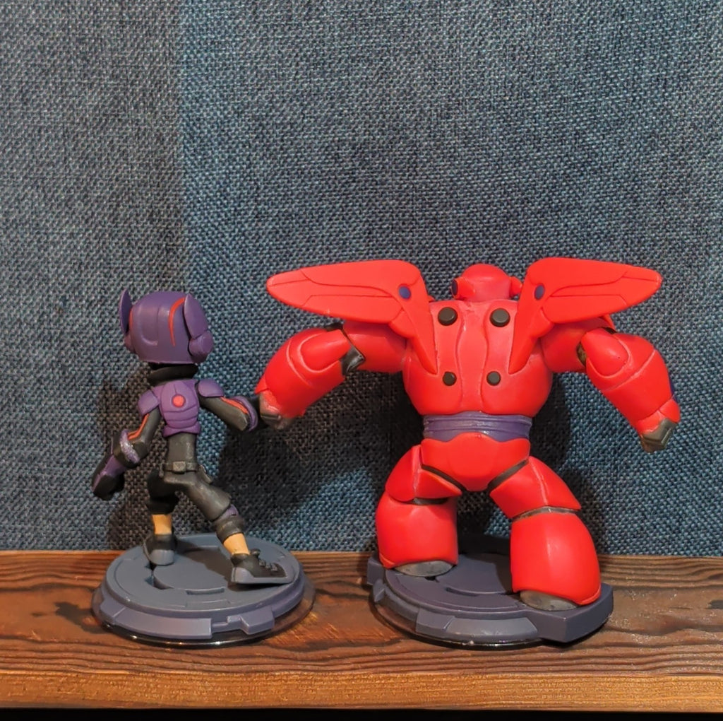 Disney Infinity 2.0 Big Hero 6 Baymax Hiro 2 Figure Lot PVC Loose