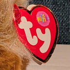 Ty Puffies CAESAR THE LION Beanie Ball 4" Plush | 2022 Mint with Tags MWMT Gold