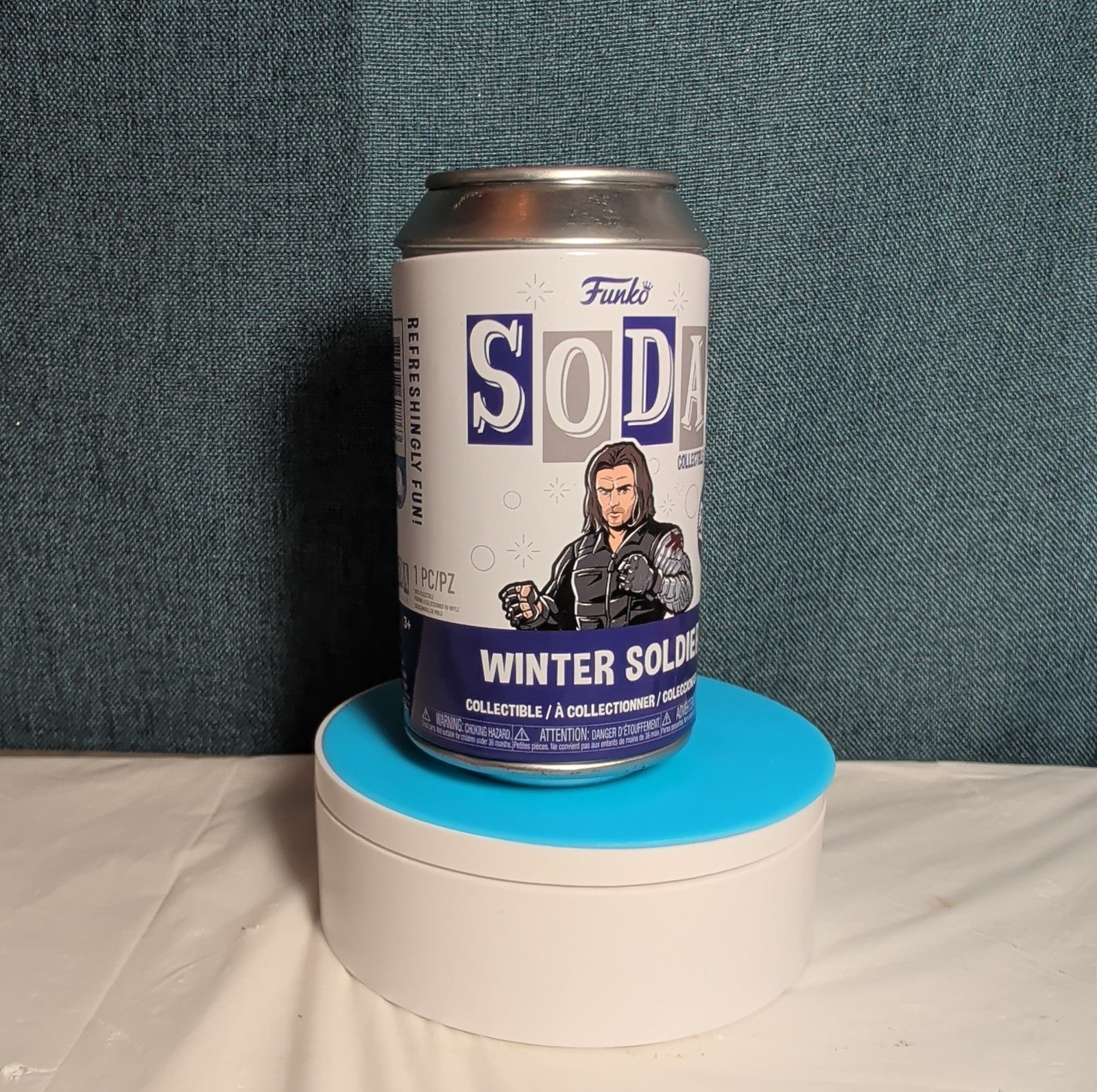 Funko Soda Winter Soldier Marvel MCU Vinyl Figure 1/16,700 w Can