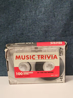 Professor Puzzle Music Trivia Game | Retro Cassette Tape Design | 100 Questions