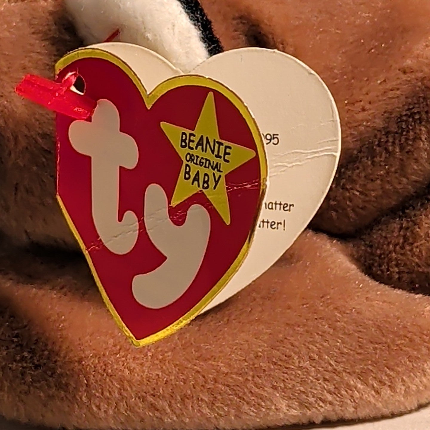 Ty Beanie Baby Ringo - MWMT (Raccoon 1995)