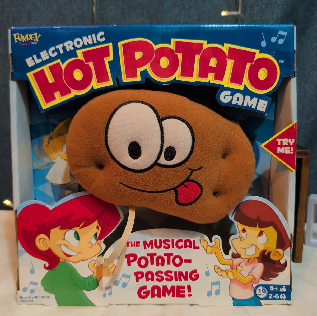 Fundex Electronic Hot Potato Musical Passing Game Plush Toy