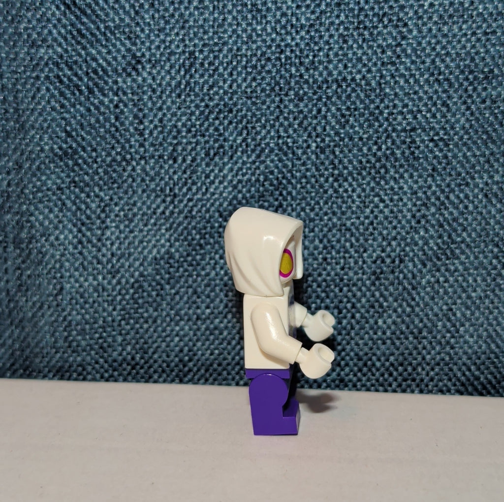 LEGO Marvel Ghost Spider Minifigure Gwen Stacy Kids Custom Sitting Toy Used