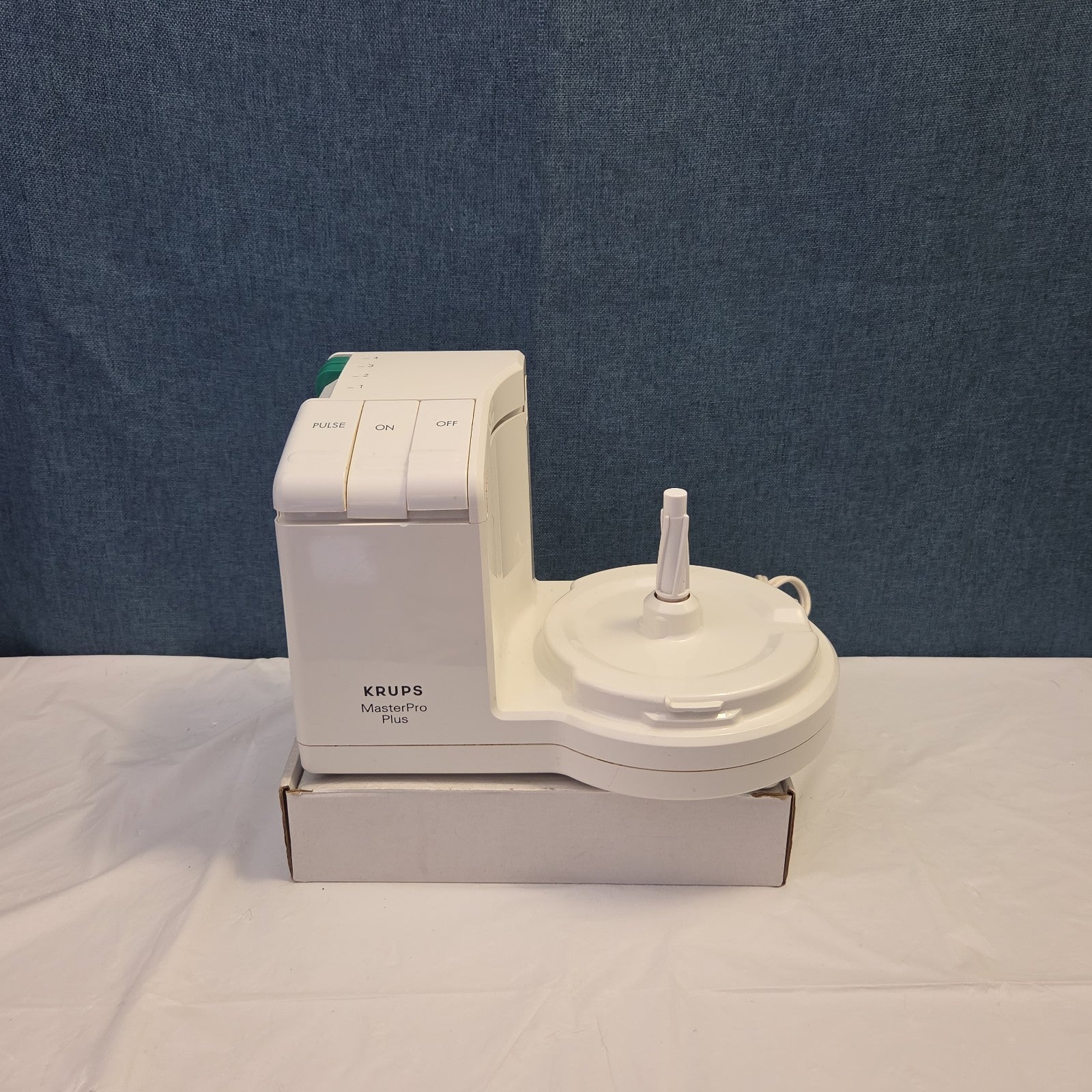 KRUPS MasterPro Plus Food Processor Replacement Motor Base Type 704 White Tested