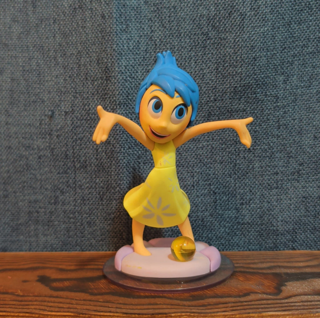 Disney Infinity 3.0 Inside Out Joy & Anger 2 Figure Lot PVC Loose