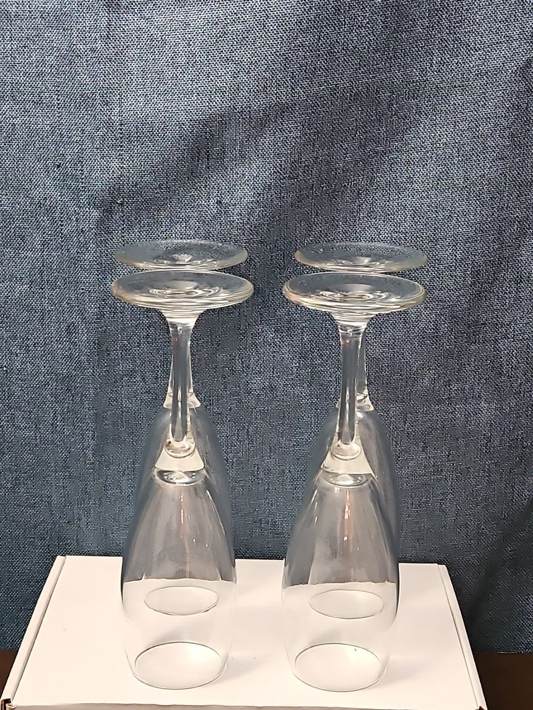 Set of 6 Classic Champagne Flutes | 6oz Trumpet Shape | Elegant Clear Glass Stem