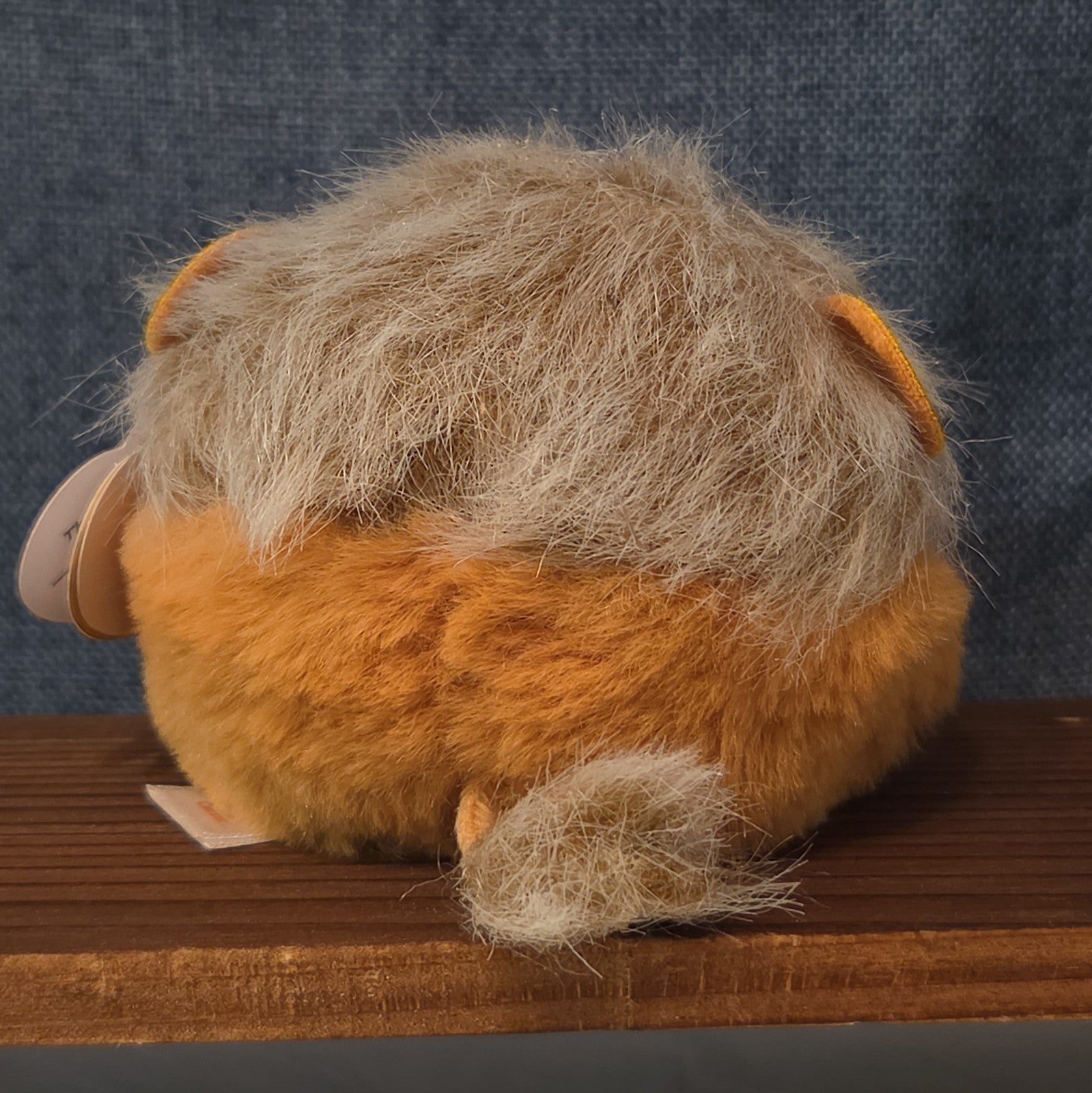 Ty Puffies Beanie Balls Caesar Lion Plush Toy 3" Glitter Eyes with tag Protector