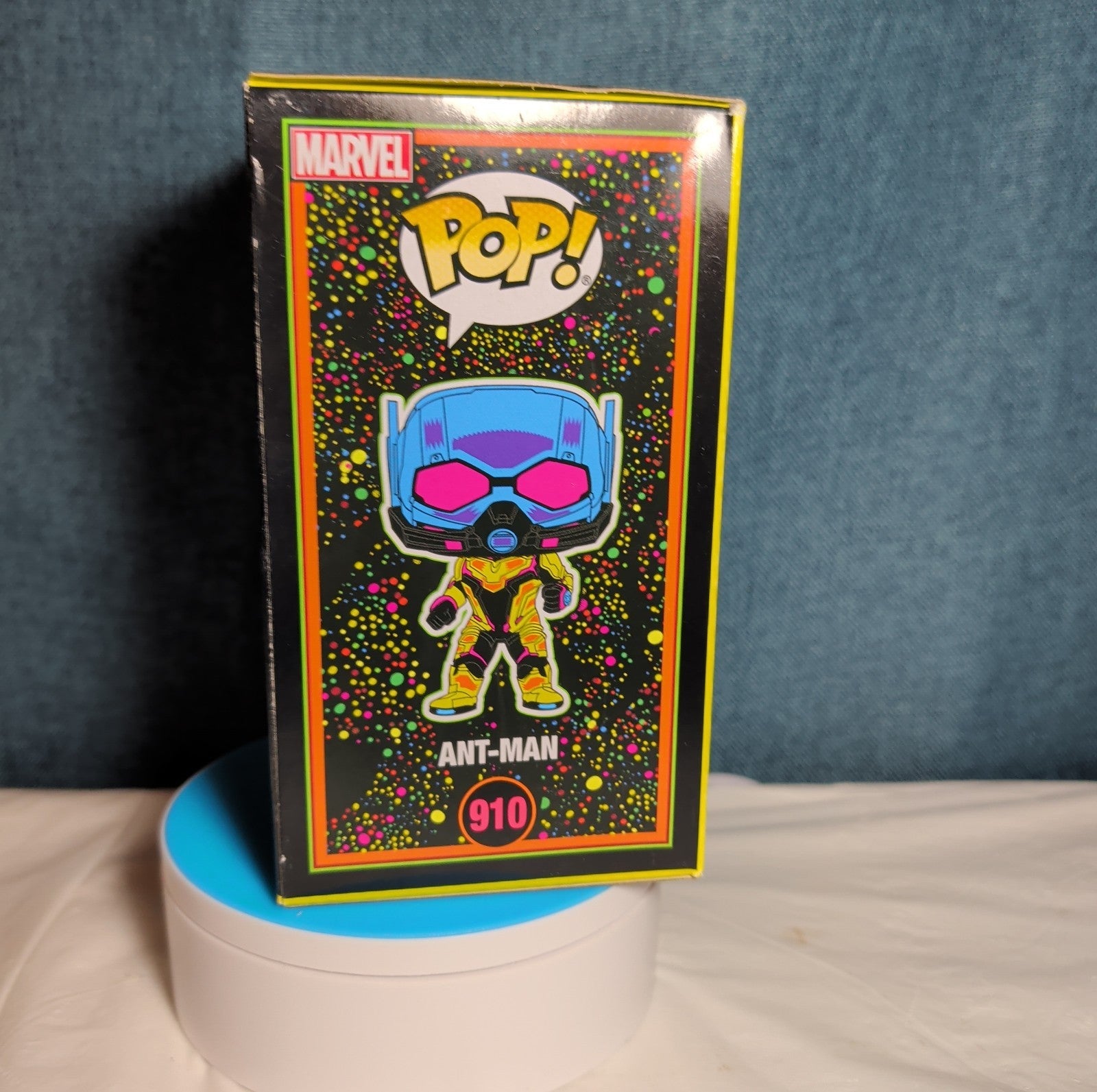 Funko Pop Ant-Man 910 Avengers Endgame Blacklight Target Exclusive PreOwned
