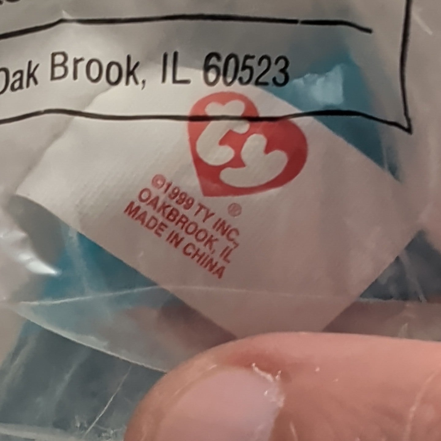 Ty Teenie Beanie Babies Flip the Cat #3 McDonald’s 2000 Sealed New White Cat Toy