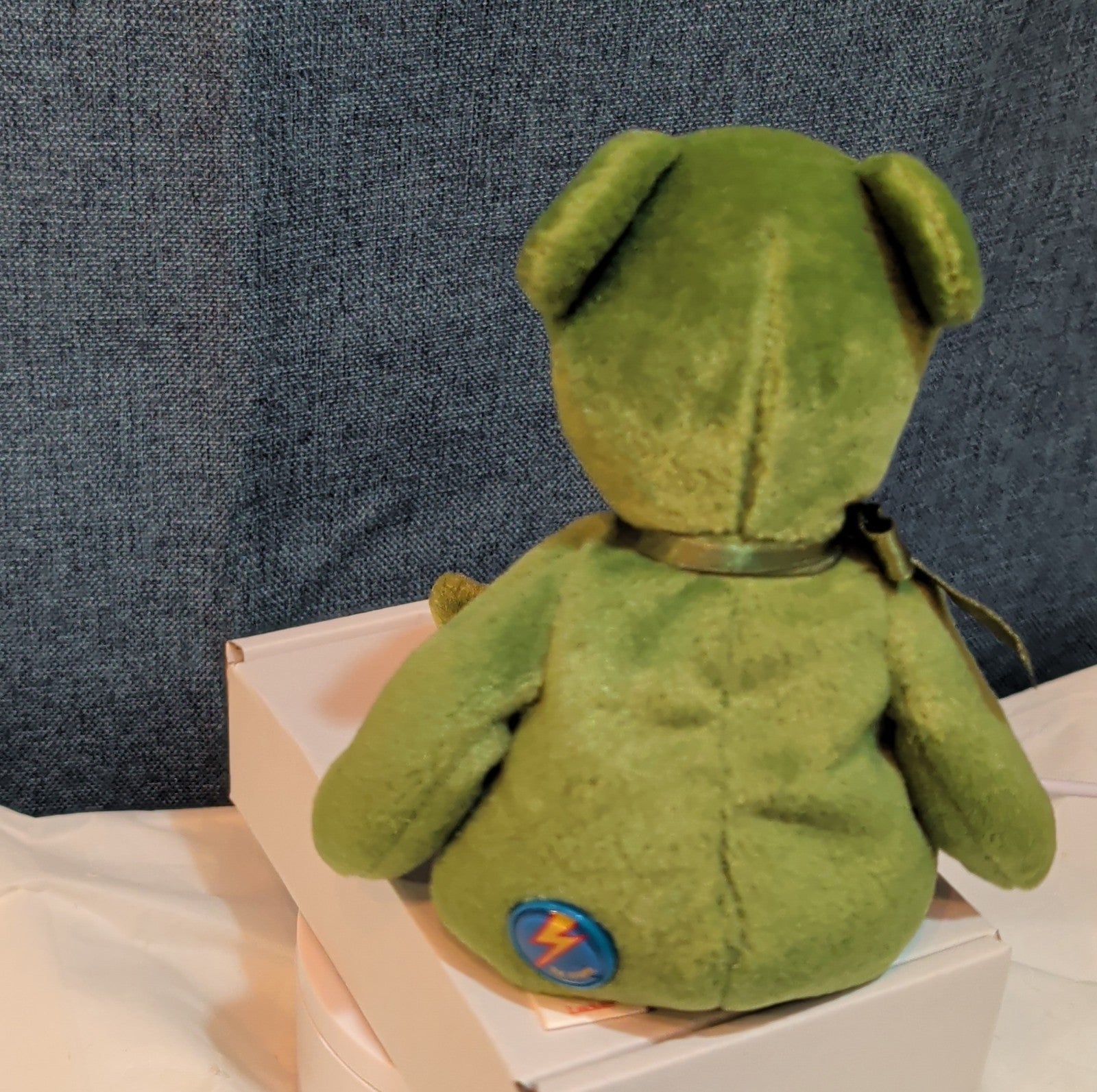 Ty Beanie Baby 2.0 Luckier the Irish Bear Green Shamrock 8" Plush