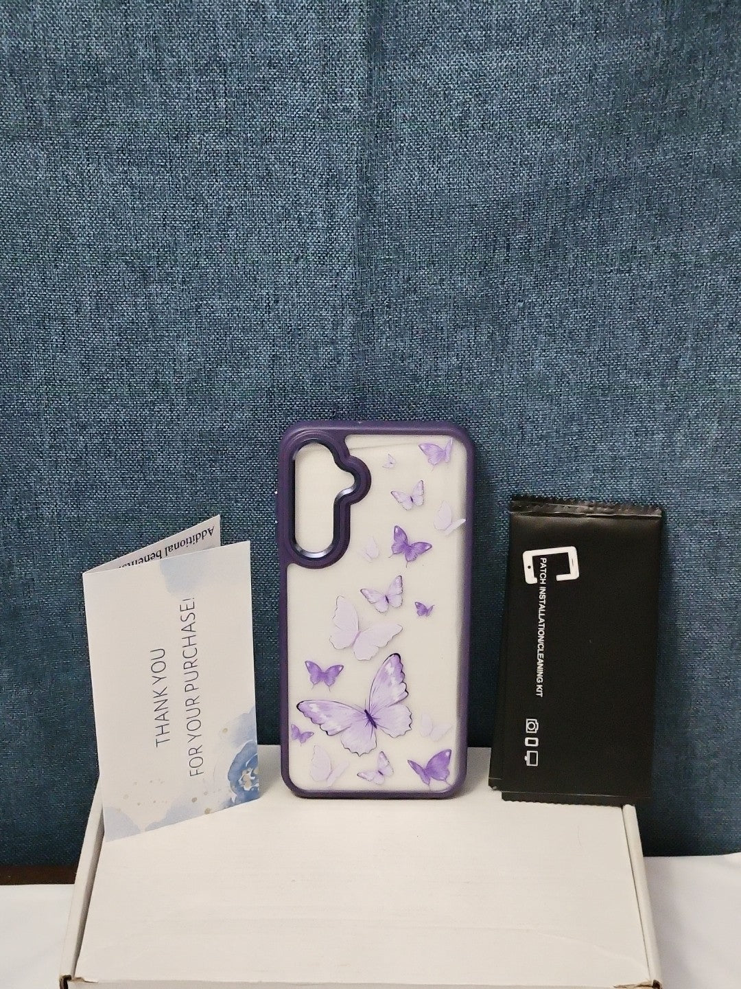 NEW DagoRoo for Samsung Galaxy S25 5G Case | Purple Butterfly Kit