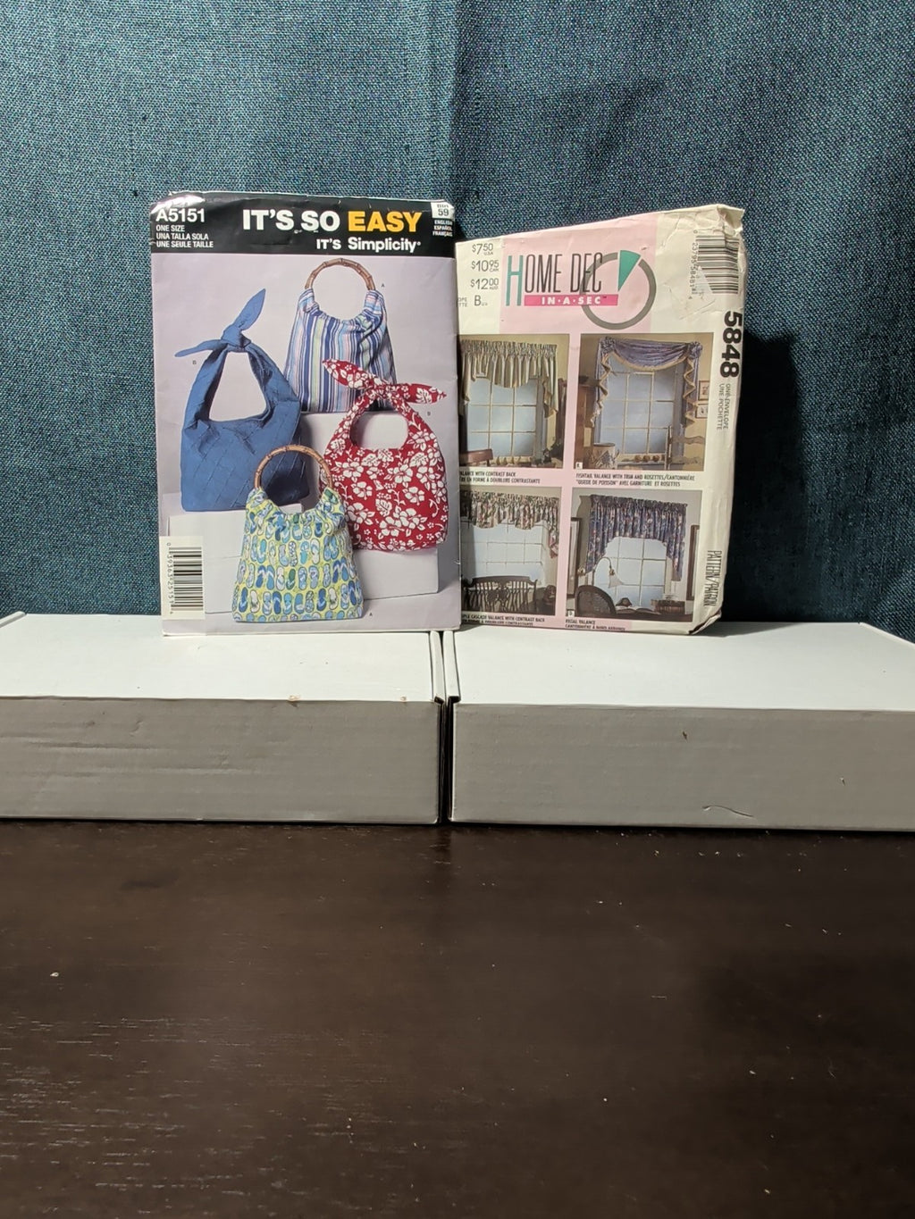 4 Sewing Patterns | Kids PJs & Retro Sweatsuits | Tote Bags | Window Valance
