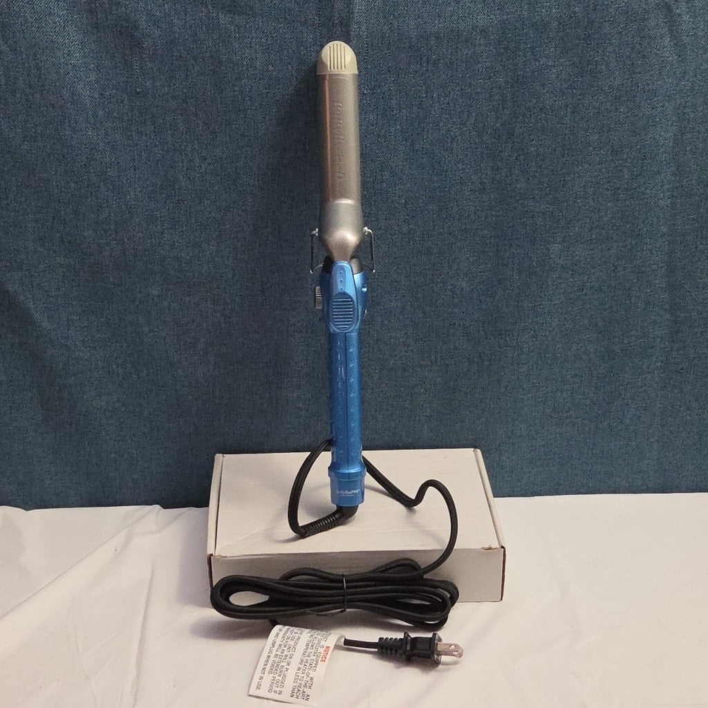 BaBylissPRO Nano Titanium 1.25" Curling Iron BNT125S New Open Box Professional
