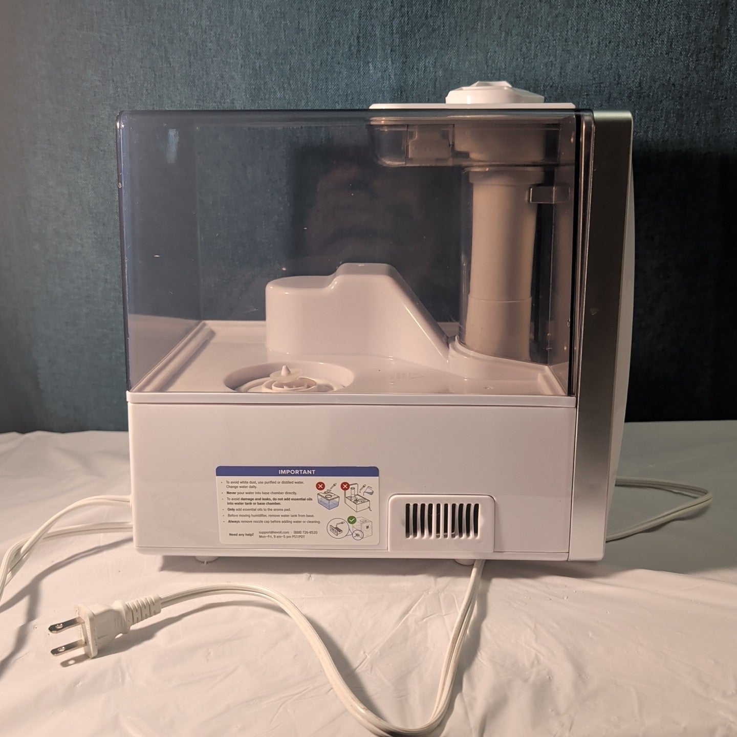 LEVOIT LV600HH Warm Or Cool Mist Ultrasonic Humidifier, Air Vaporizer, Diffuser