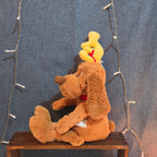 Aurora Dr Seuss Max Dog Grinch Antler Plush