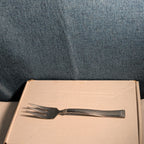 Set of 4 Hampton Silversmiths PORTFOLIO Glossy Salad Forks | 18/0 Stainless 208