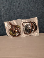 NEW Doctor Strange Eye of Agamotto Necklace 2PC Set | Gold & Silver Cosplay