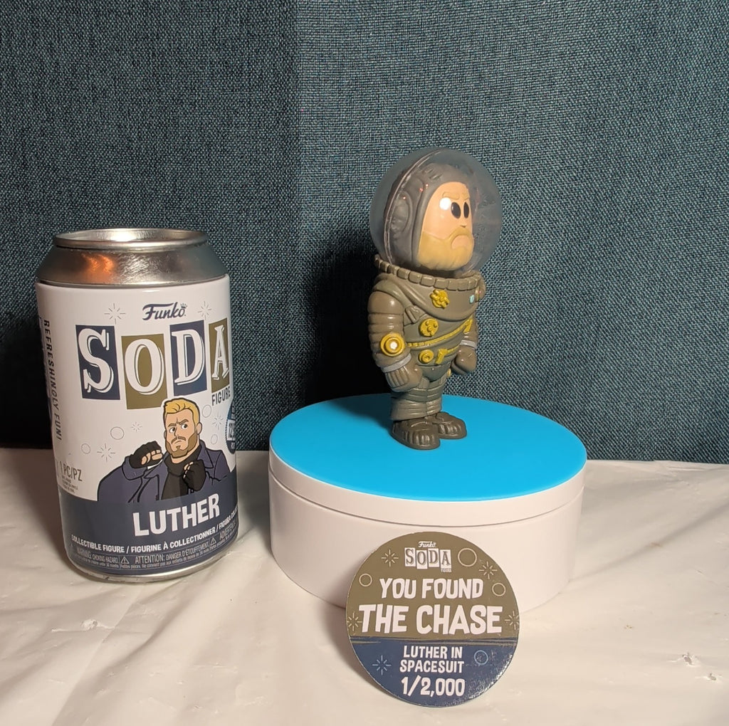 Funko Soda Luther Spacesuit Chase Vinyl Figure 1/2000
