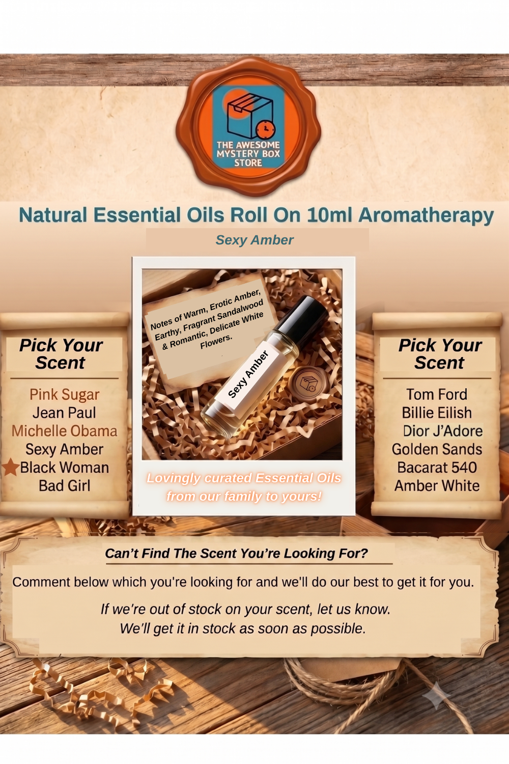 Essential Oil 10ml Roll On Glass Vial Travel Pick Your Scent NEW