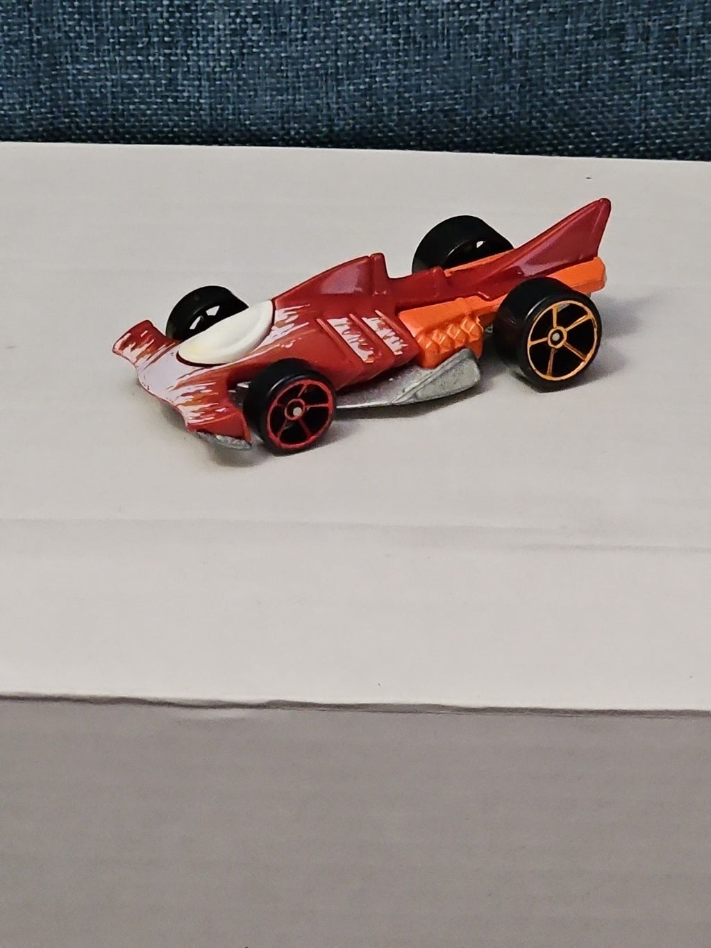 Hot Wheels Hammer Down | Red & Orange Turbine Dragster | Track Stars | Loose