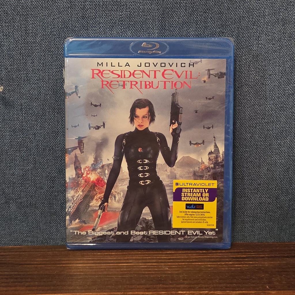 Resident Evil Retribution Blu-Ray Milla Jovovich